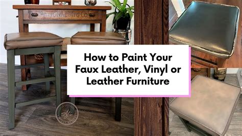 can you spray paint fake leather shoes|faux leather paint.